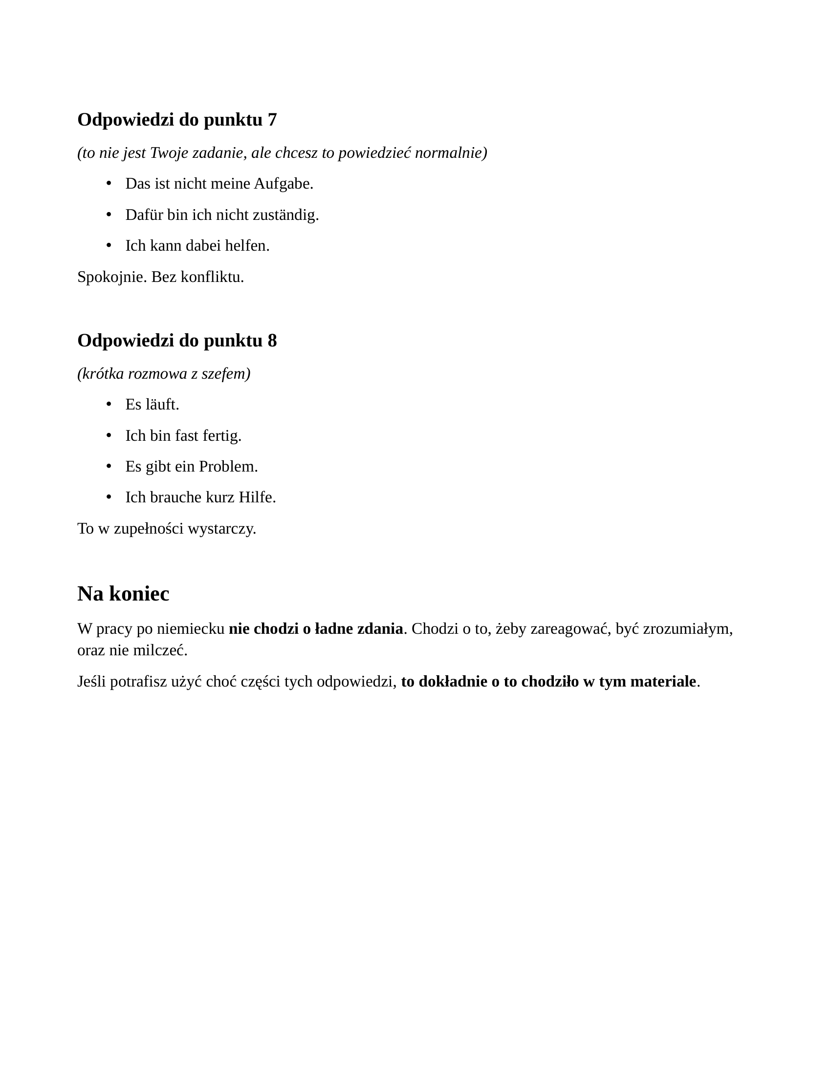 Niemiecki do pracy  Instrukcja obsługi języka w niemieckiej pracy